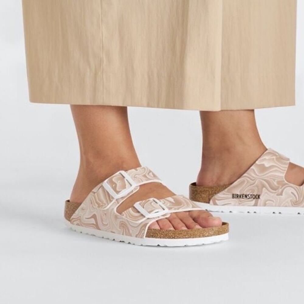 Birkenstock Arizona Birko-Flor - New Beige - Picture 3 of 7